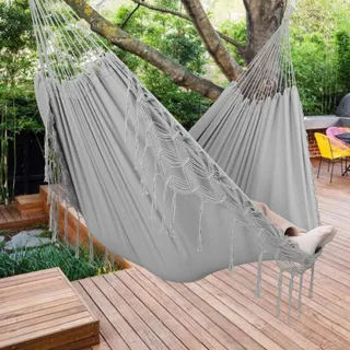 YAERSI Boho Tuinhangmat 2-Persoons Terras Tuin Met Tas 204kg — miniatuur 3
