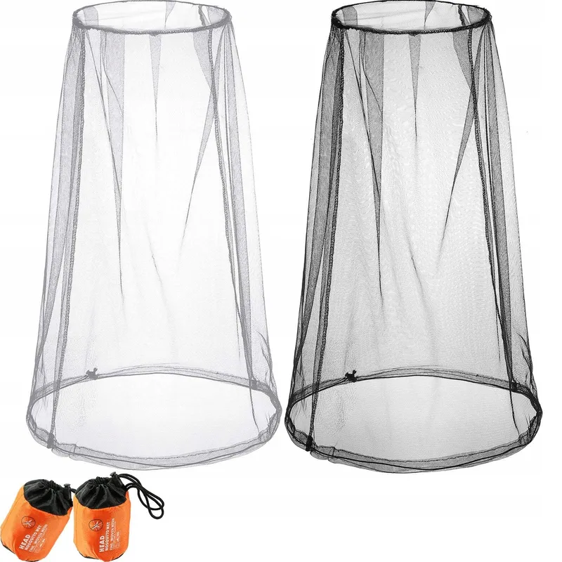 NAMALU 2x Hoofdnet Tegen Muggen Outdoor Camping — foto 1