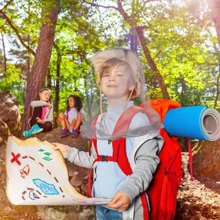 NAMALU 2x Hoofdnet Tegen Muggen Outdoor Camping — miniatuur 4