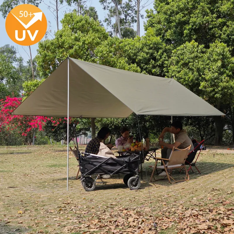 HIDEWALKER Tarp Ultralicht Waterdicht UV Hangmat 4x4m — foto 2