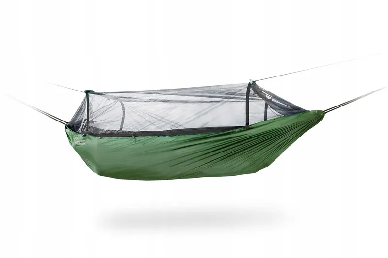 DD Frontline Lichte Camping Hangmat Met Muskietennet Groen — foto 3