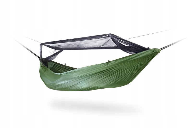 DD Frontline Lichte Camping Hangmat Met Muskietennet Groen — foto 1