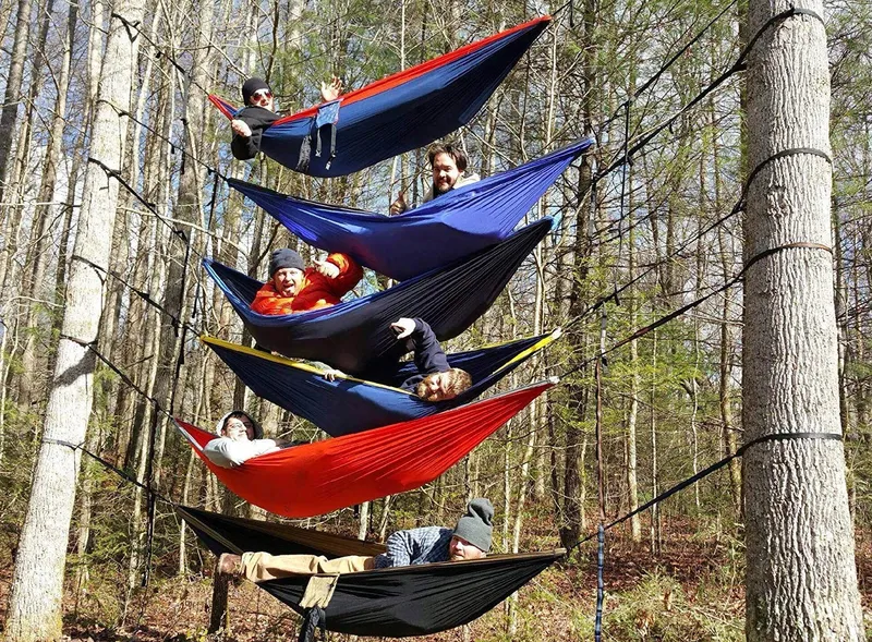 NATUREFUN Hangmatbanden Verstelbaar 18 Lussen 2.8m Bomen — foto 5