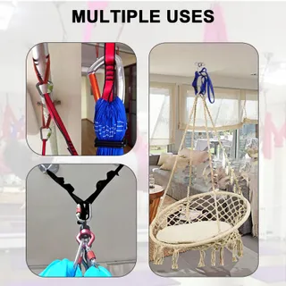 FOSER Set 2 Verlengbanden Yoga Fitness Pilates Training — miniatuur 5
