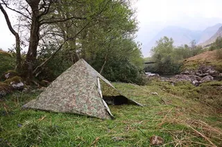 DD HAMMOCKS Piramidetent Waterdicht Camouflage Bivak Trekking — miniatuur 1