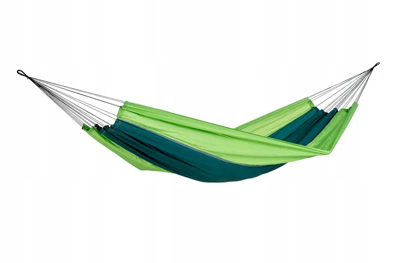AMAZONAS Silk Traveller Ultralichte Trekking Hangmat Groen 220x140cm — foto 1