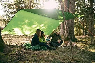 AMAZONAS Tarp XXL Ultralicht Waterdicht 400x300cm Groen — miniatuur 3