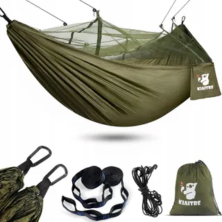 KIAITRE Camping Hangmat Muskietennet 260x130cm 200kg — miniatuur 1