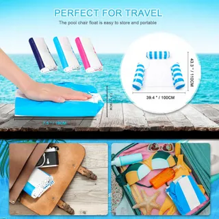 INTEX Opblaasbare Luchtbed Met Net Volwassenen Zwembad Strand Meer — miniatuur 5