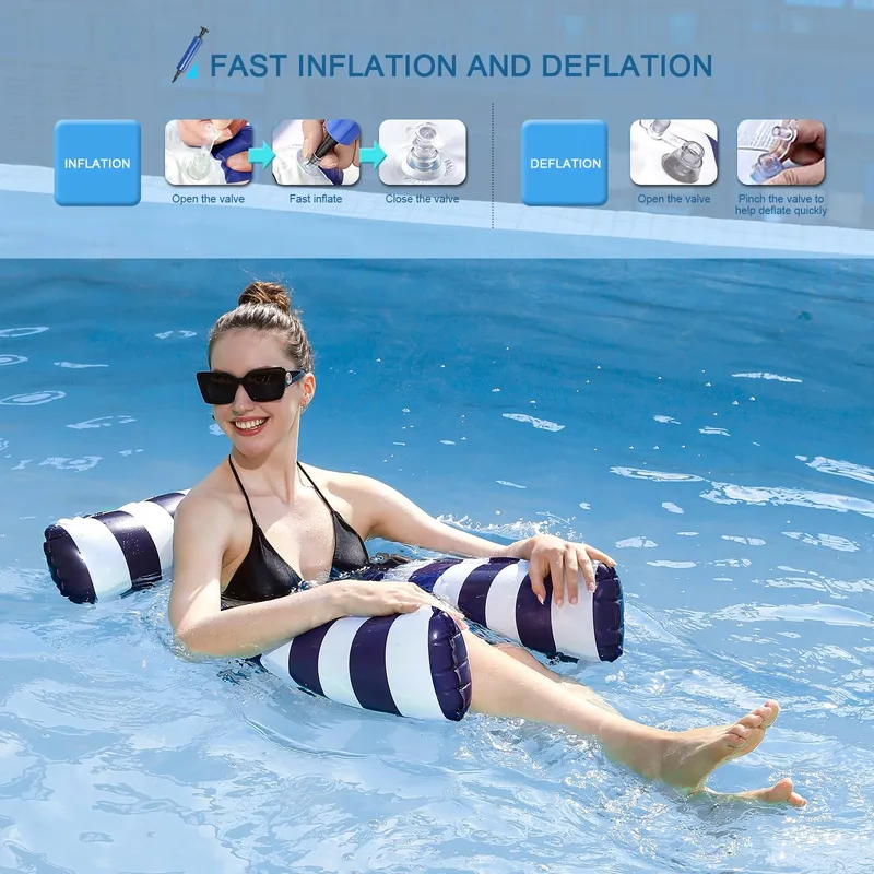 INTEX Opblaasbare Luchtbed Met Net Volwassenen Zwembad Strand Meer — foto 4