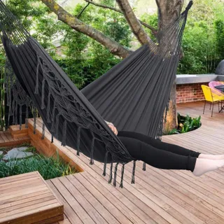 YAERSI Boho Hangmat 2 Personen Draagbaar 204kg — miniatuur 4