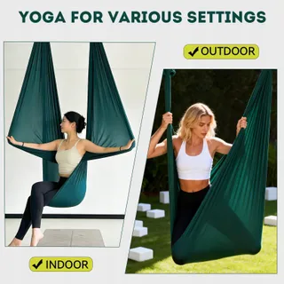 Forbabe Aerial Yoga Hangmat Schommel Voor Stretchtraining 200kg — miniatuur 5