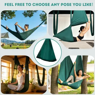 Forbabe Aerial Yoga Hangmat Schommel Voor Stretchtraining 200kg — miniatuur 7