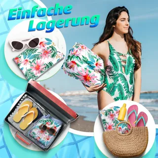 AMTEKER Waterbed Volwassenen 4-in-1 Set 2 Stuks Zwembadaccessoires — miniatuur 6