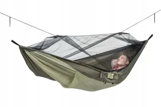 AMAZONAS Moskito Traveller Thermo XXL Ultralichte Hangmat Groen 200kg — miniatuur 1