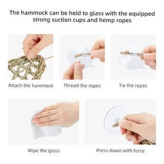 NITEANGEL Reptielenhangmat Ligplaats voor Hagedissen Slangen Iguana's — miniatuur 3