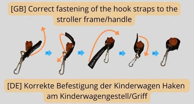 MAKAMA KIDS Kinderwagen Hangmat Universeel Praktisch — foto 7