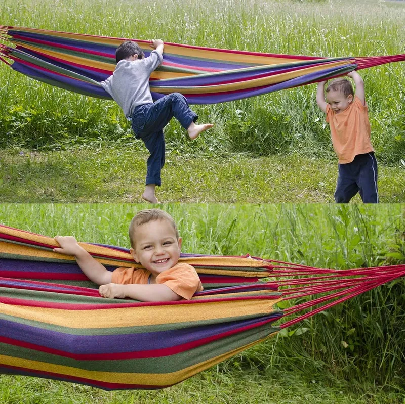 FORYNXHWIN Kinderhangmat Tuin Strand Reizen Outdoor 190x100cm — foto 4