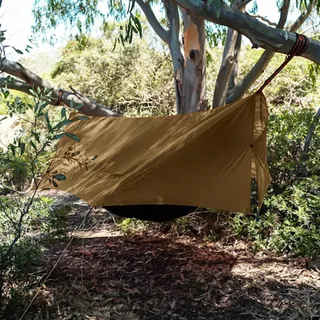 TRAVEL BIRD Hangmatset 4-in-1 Klamboe Regenzeil Trekking — miniatuur 6