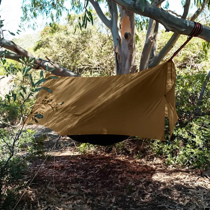 TRAVEL BIRD Hangmatset 4-in-1 Klamboe Regenzeil Trekking — foto 6