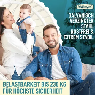 KLIFFHÄNGER Verlengstuk Hangstoel Met Karabijnhaken 30cm — miniatuur 6