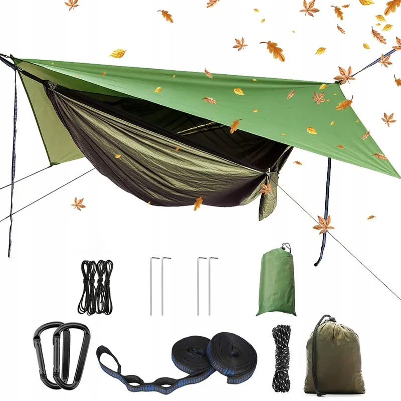 CAMPING HAMMOCK Hangmatset Klamboe Sterke Stof — foto 1