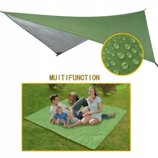 CAMPING HAMMOCK Hangmatset Klamboe Sterke Stof — miniatuur 3