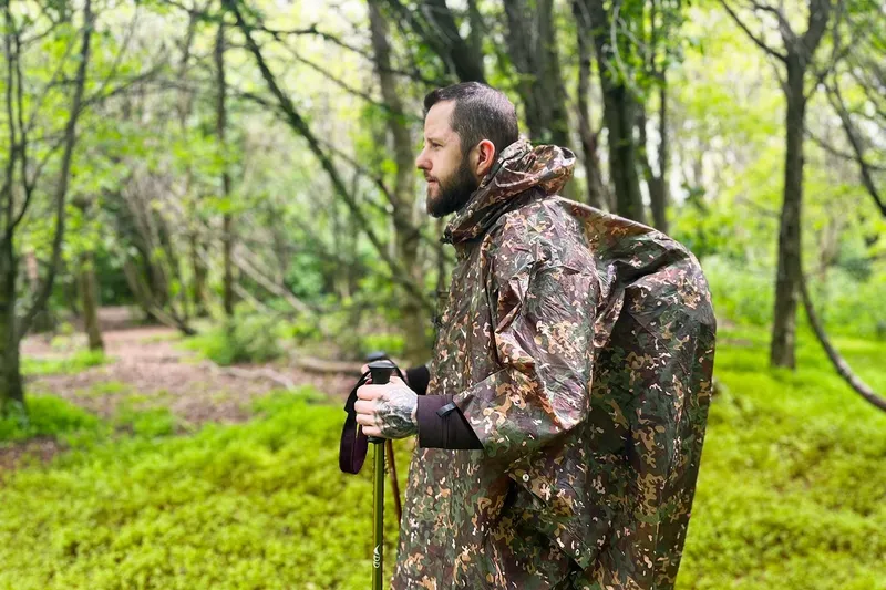 DD HAMMOCKS Poncho Tarp MC Waterdicht Multifunctioneel Camouflage — foto 2