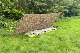 DD HAMMOCKS Poncho Tarp MC Waterdicht Multifunctioneel Camouflage — miniatuur 6