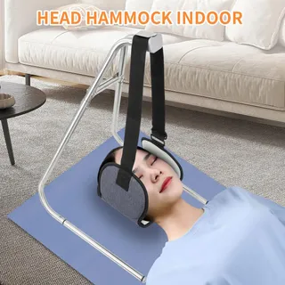 TOOGEL Nekmassage Hoofdhangmat Draagbaar Ontspannend Voor Nekpijn — miniatuur 5