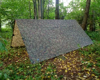 DD HAMMOCKS Waterdichte Tarp Multifunctioneel Camouflage 4x4 — miniatuur 2