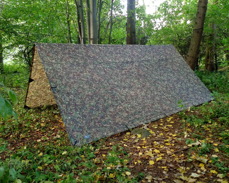 DD HAMMOCKS Waterdichte Tarp Multifunctioneel Camouflage 4x4 — foto 2