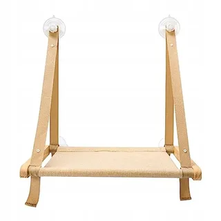 CATISM Opvouwbare Kattenhangmat Tot 20kg Met Sterke Zuignap — miniatuur 7
