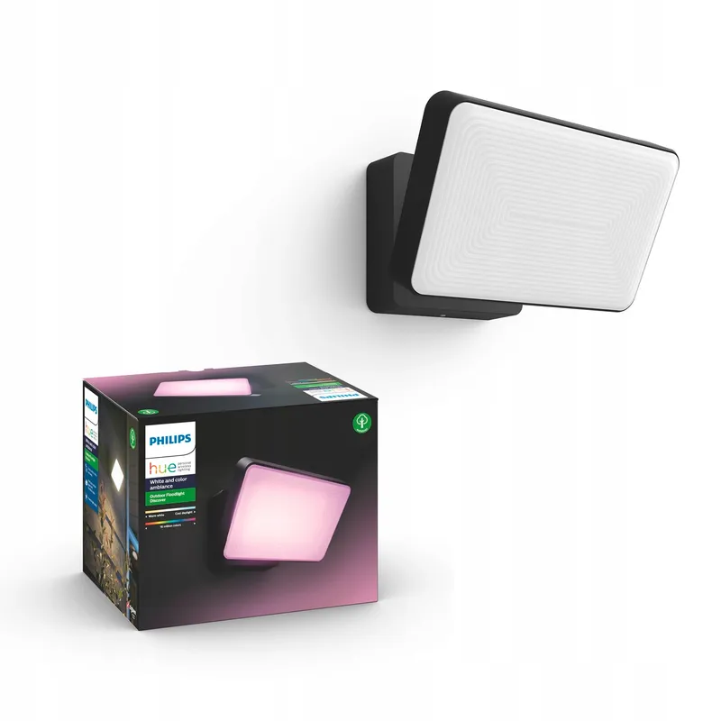 PHILIPS Hue Discover Smart Buitenwandlamp Dimbaar Zwart 2250lm — foto 1