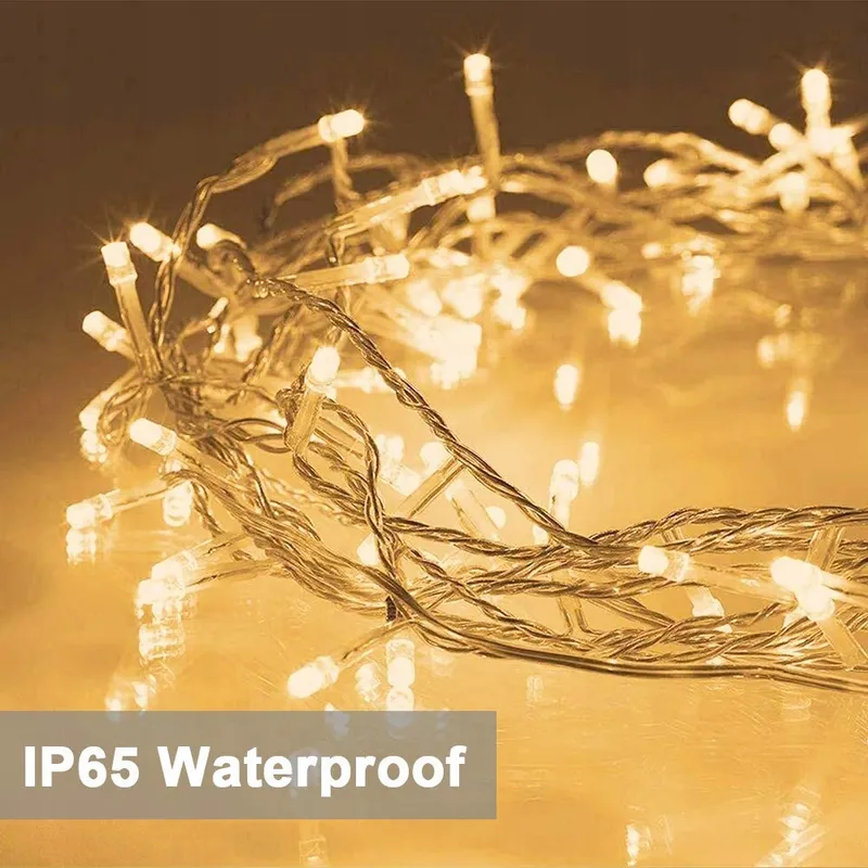 NURKOO LED Lichtjes Afstandsbediening Timer Waterdicht Binnen Buiten 25M — foto 2