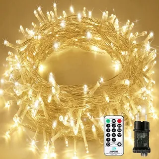 NURKOO LED Lichtjes Afstandsbediening Timer Waterdicht Binnen Buiten 25M — miniatuur 1