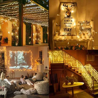 NURKOO LED Lichtjes Afstandsbediening Timer Waterdicht Binnen Buiten 25M — miniatuur 5