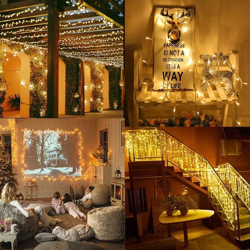 NURKOO LED Lichtjes Afstandsbediening Timer Waterdicht Binnen Buiten 25M — foto 5