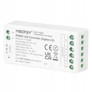 MIBOXER FUT038Z LED Controller RGBW Zigbee Echo App 12V 24V — miniatuur 1