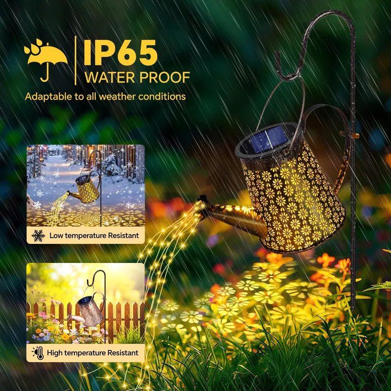 BLAKAPOO Solar Tuinlamp LED Waterdicht Balkon Terras — foto 5