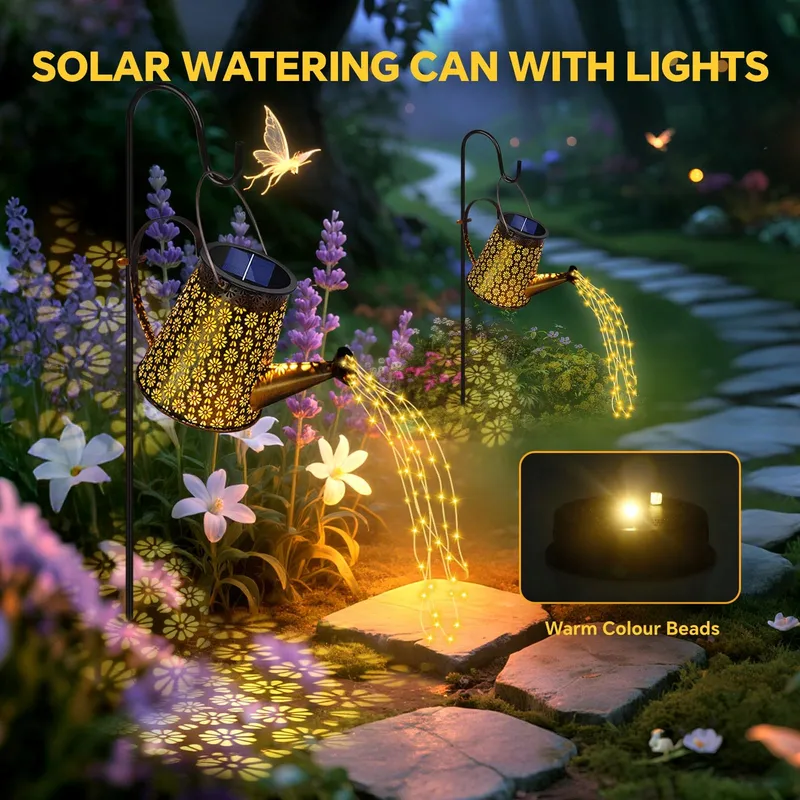 BLAKAPOO Solar Tuinlamp LED Waterdicht Balkon Terras — foto 3