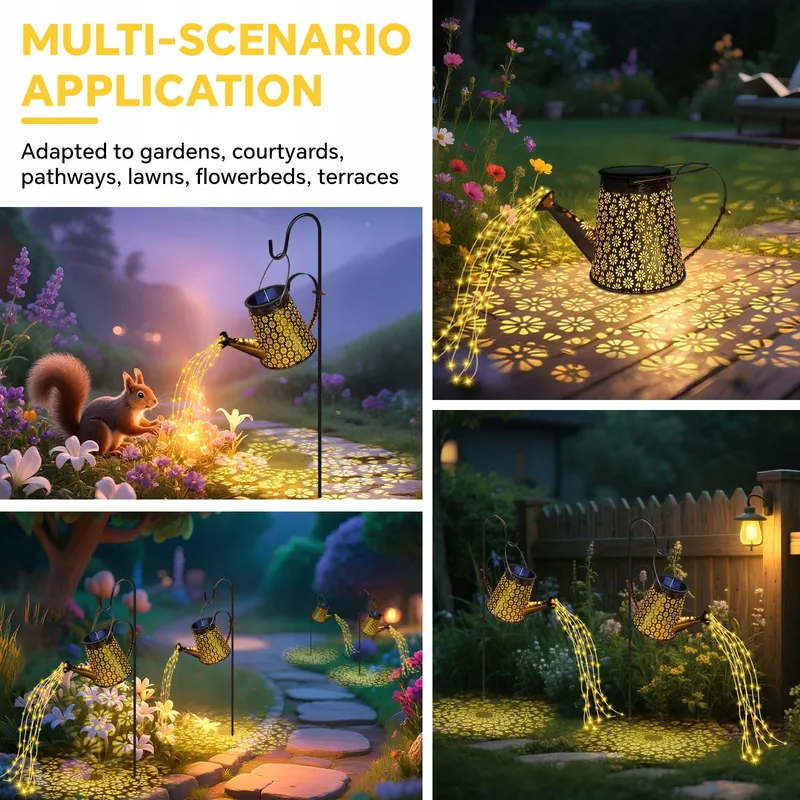 BLAKAPOO Solar Tuinlamp LED Waterdicht Balkon Terras — foto 7