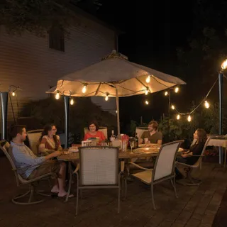 6-Pack Lichtpalen 3m Staal voor Tuin- en Terrasverlichting — miniatuur 8