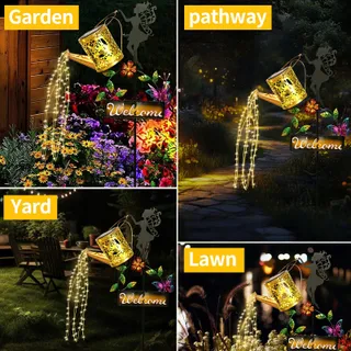 ZKLILI Solar Tuinverlichting Gieter Waterdicht Terras — miniatuur 6