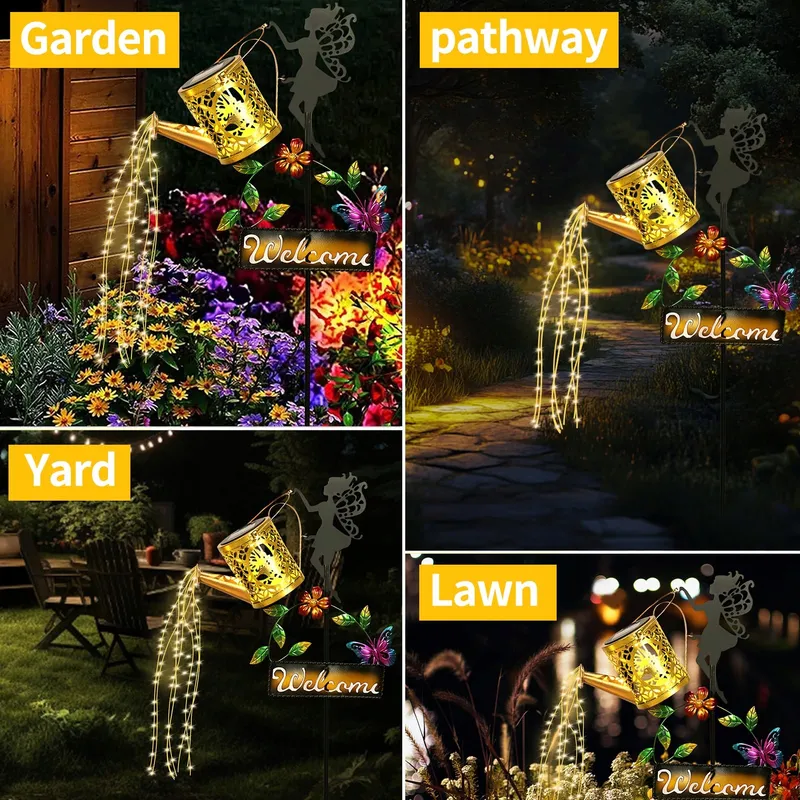 ZKLILI Solar Tuinverlichting Gieter Waterdicht Terras — foto 6