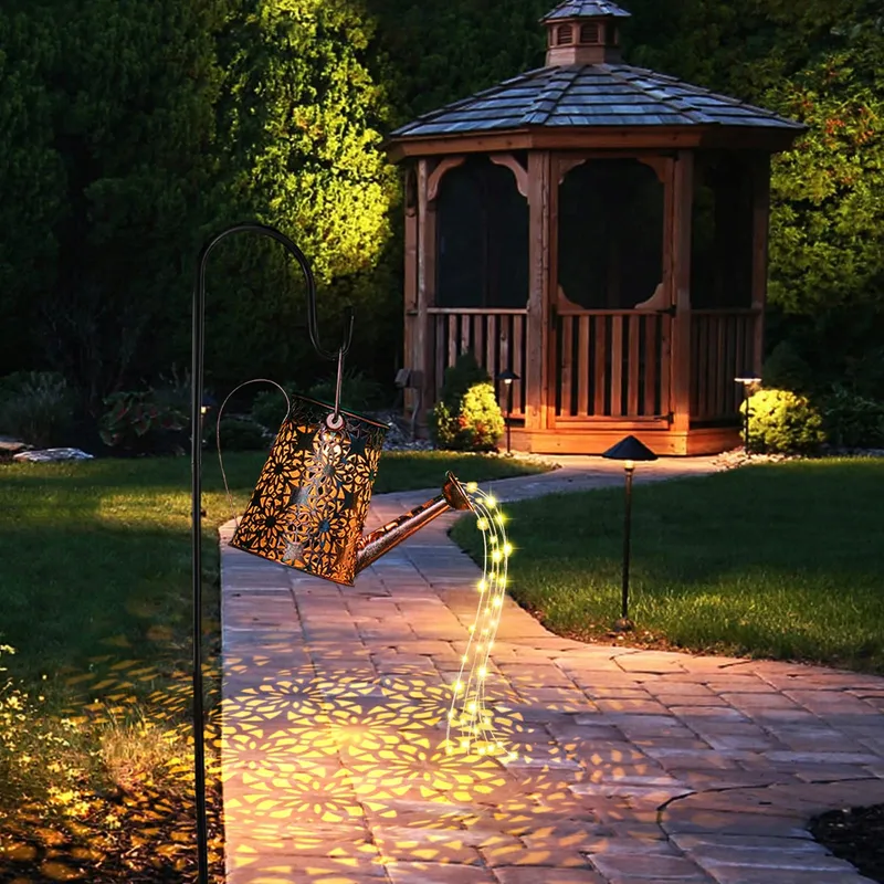 GuKKK Solar Gieter LED Tuinverlichting Waterdicht Terras — foto 1