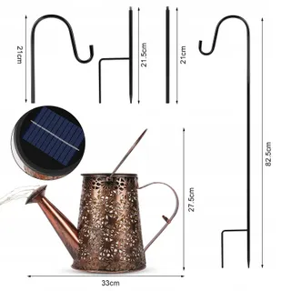 GuKKK Solar Gieter LED Tuinverlichting Waterdicht Terras — miniatuur 6