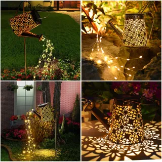 GuKKK Solar Gieter LED Tuinverlichting Waterdicht Terras — miniatuur 4