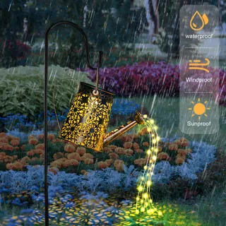 GuKKK Solar Gieter LED Tuinverlichting Waterdicht Terras — miniatuur 5