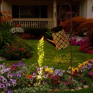 GuKKK Solar Gieter LED Tuinverlichting Waterdicht Terras — miniatuur 3